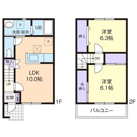 Maison de Persimmonの物件間取画像